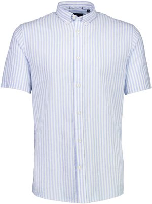 Striped cotton/linen shirt S/S