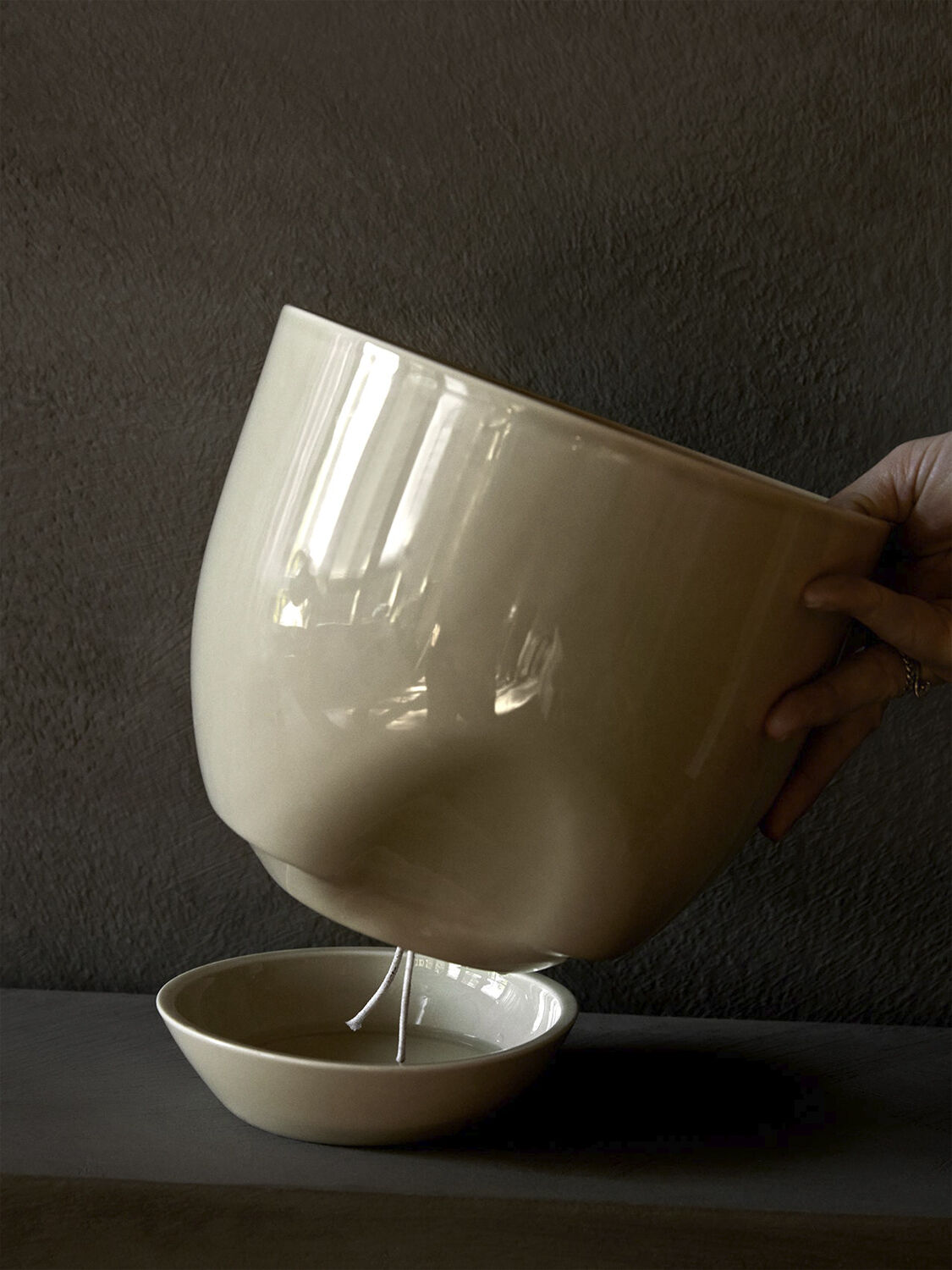 Hydrous Planter, &Oslash;12, Ashen