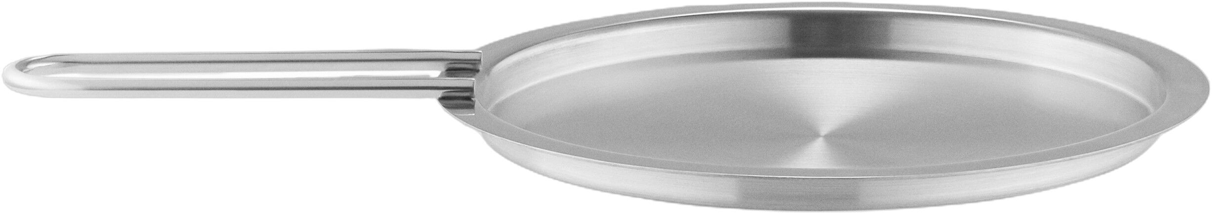 Tallerkenlokk 16 cm rustfritt st&aring;l