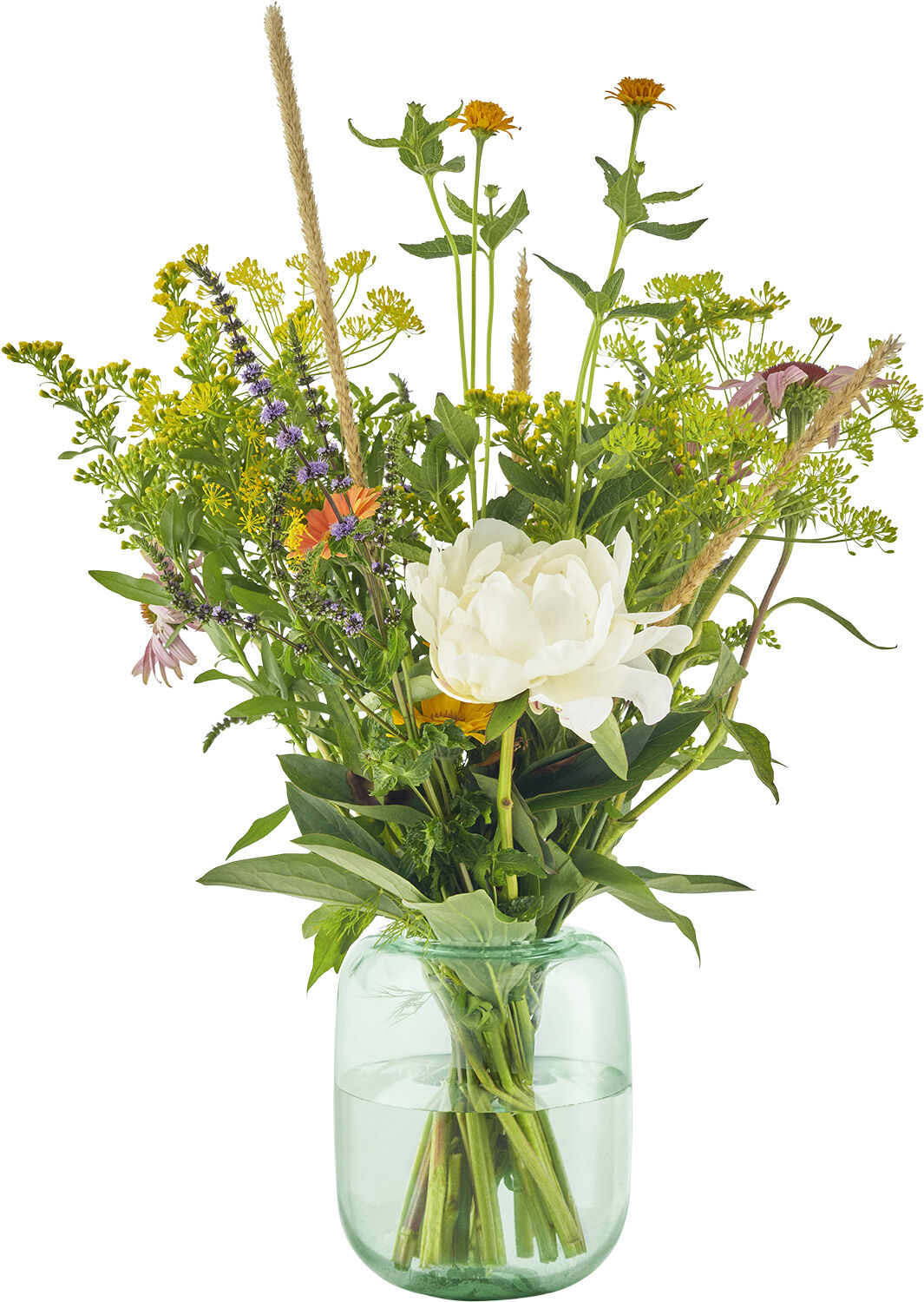 Acorn vase H16,5 Mint green