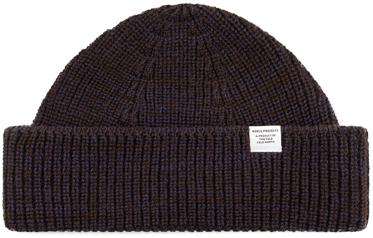 Shallow Cotton Wool Rib Beanie