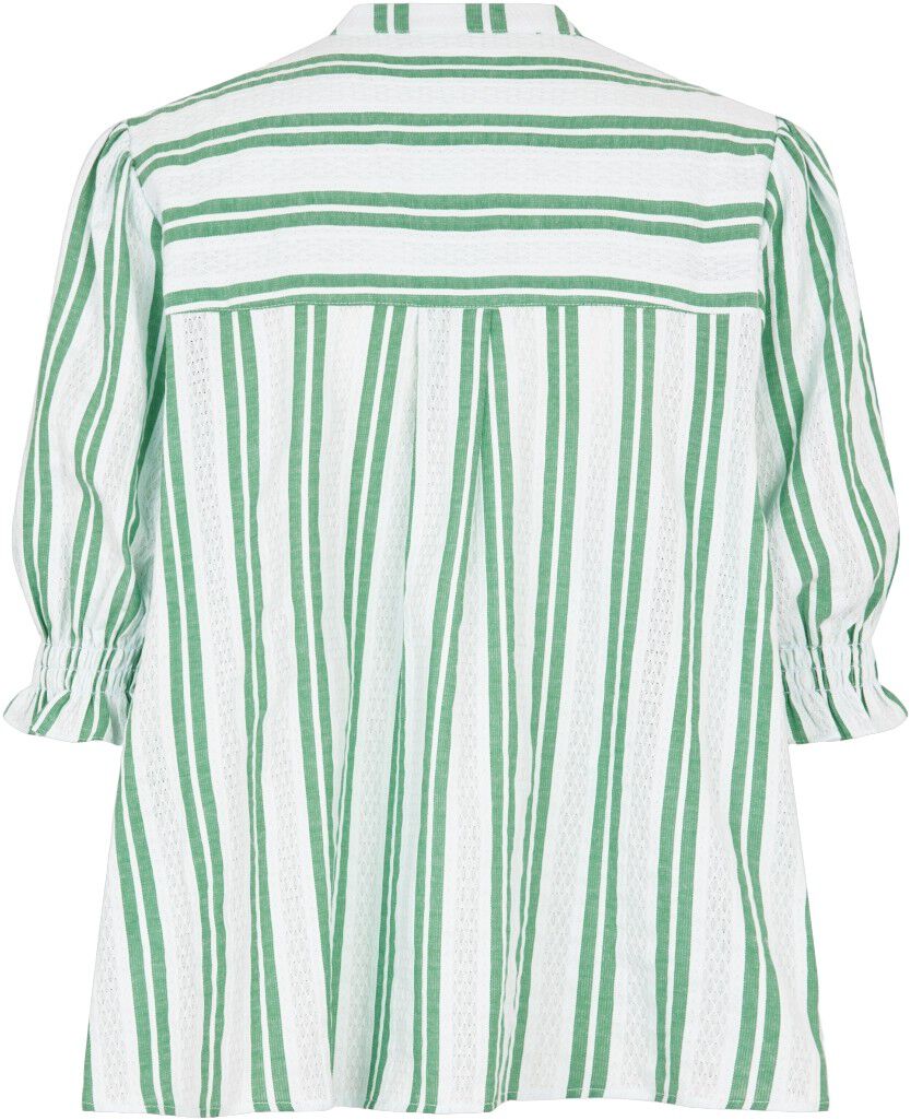 2367 Smocked Cotton, Smocked Gathered Top