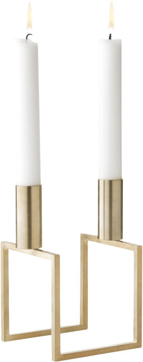 Line, Candle Holder, Gold Plating
