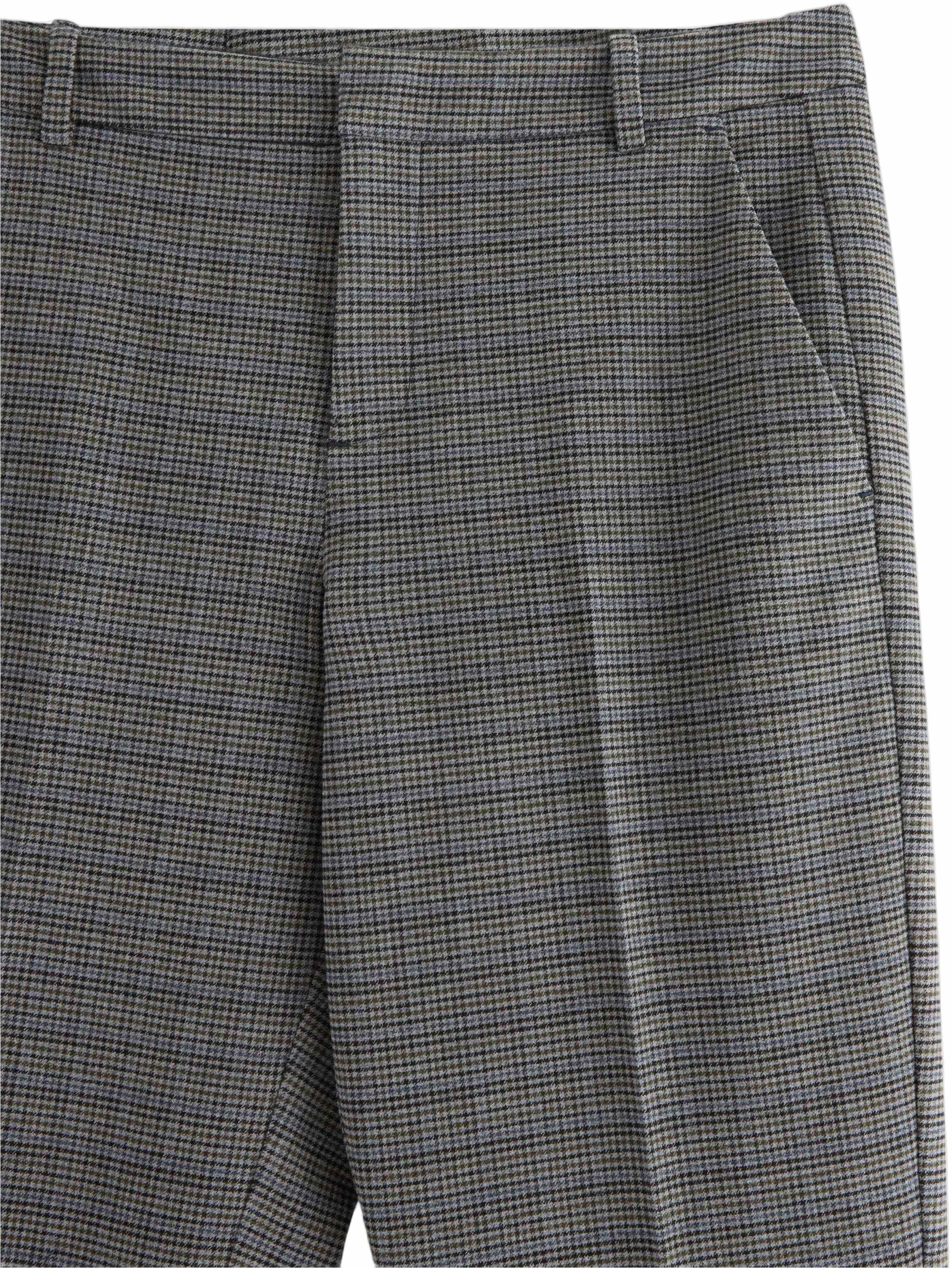 Byxor med normalh&ouml;g midja och pres