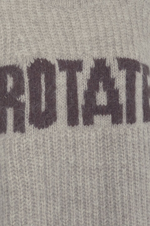KNITTED LOGO SWEATER