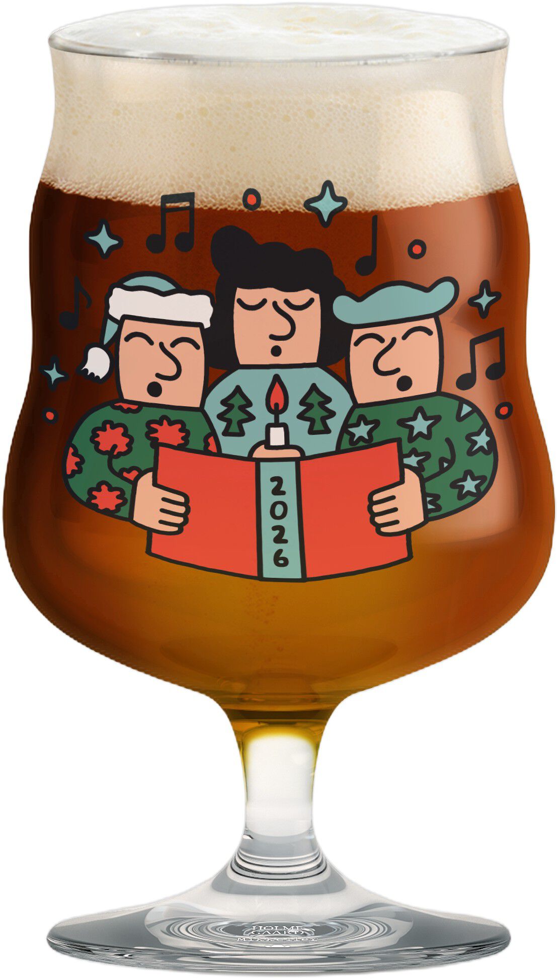 Mikkeller Universalt &oslash;lglas 2026 40 cl klar m. deko