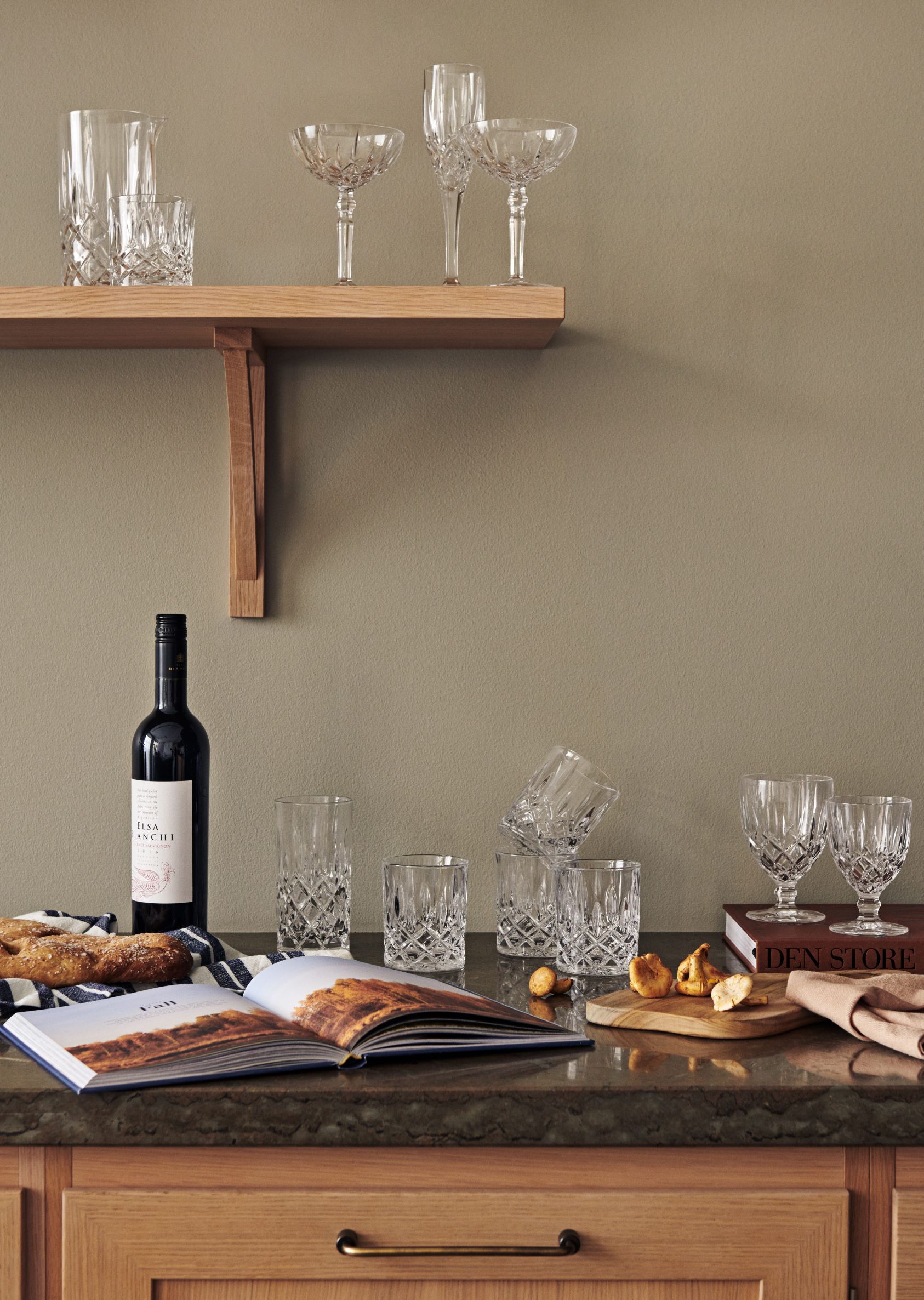 4 stk. Noblesse krystal longdrink glas