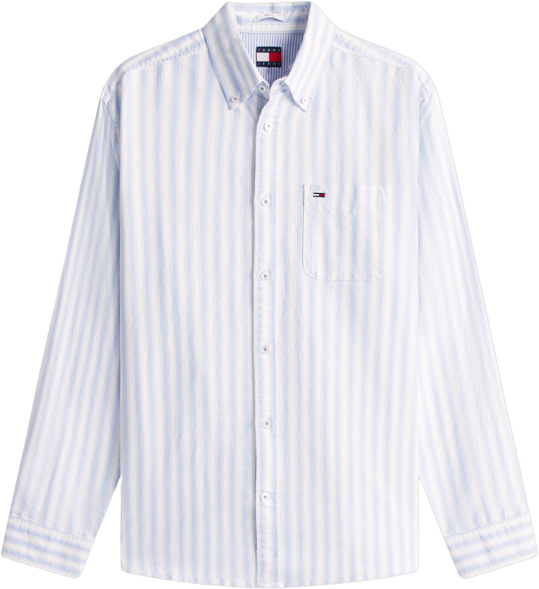 Regular Fit Stripe Oxford Shirt