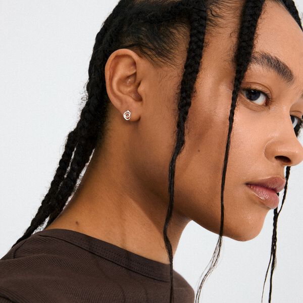 DIEGO earrings silver-plated