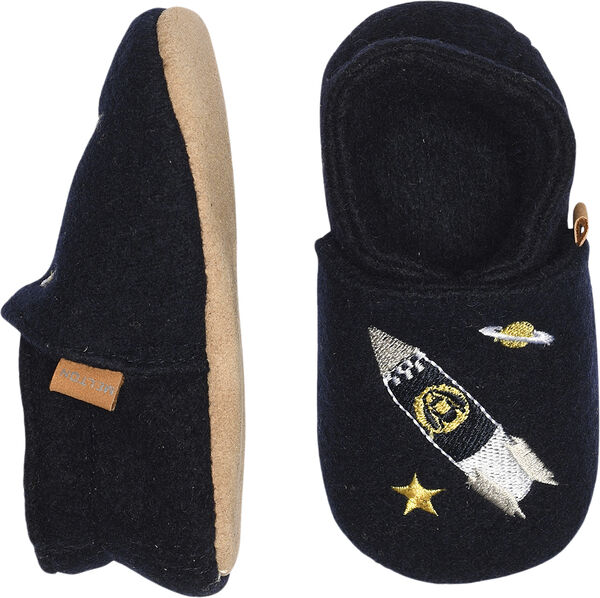 Space wool slippers