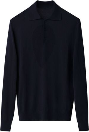 Fine Knit Merino Polo Shirt