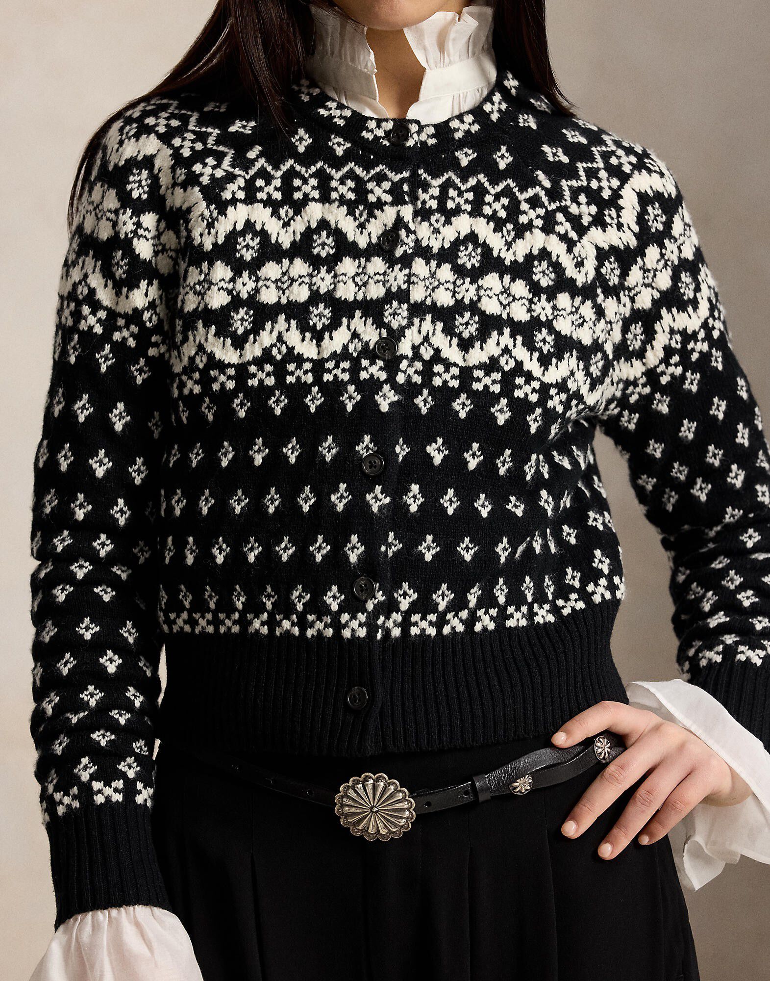 WOOL/COTTON-SWEATER-CARDIGAN
