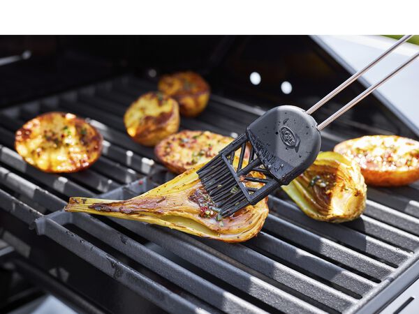 Bakepensel 26 x 5,1 cm Stål/Silikon