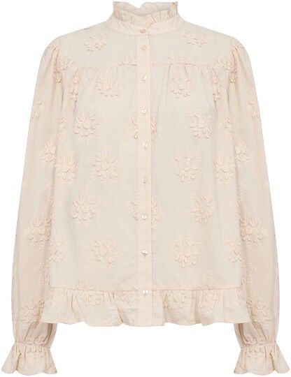 SC-BARBRA 2 Skjorte Creme