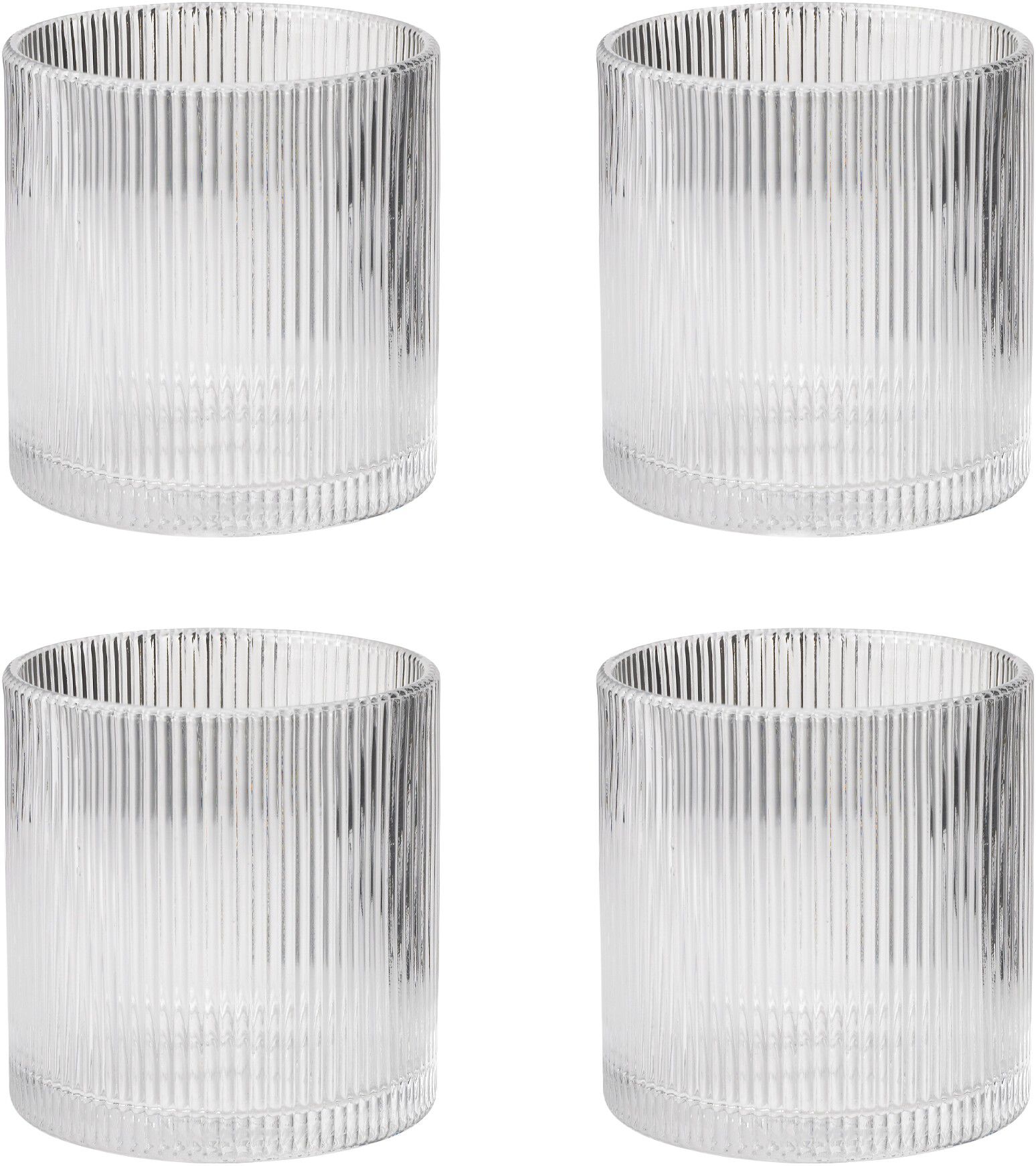 Pilastro Lowball-glass 0.35 l. 4 Stk clear