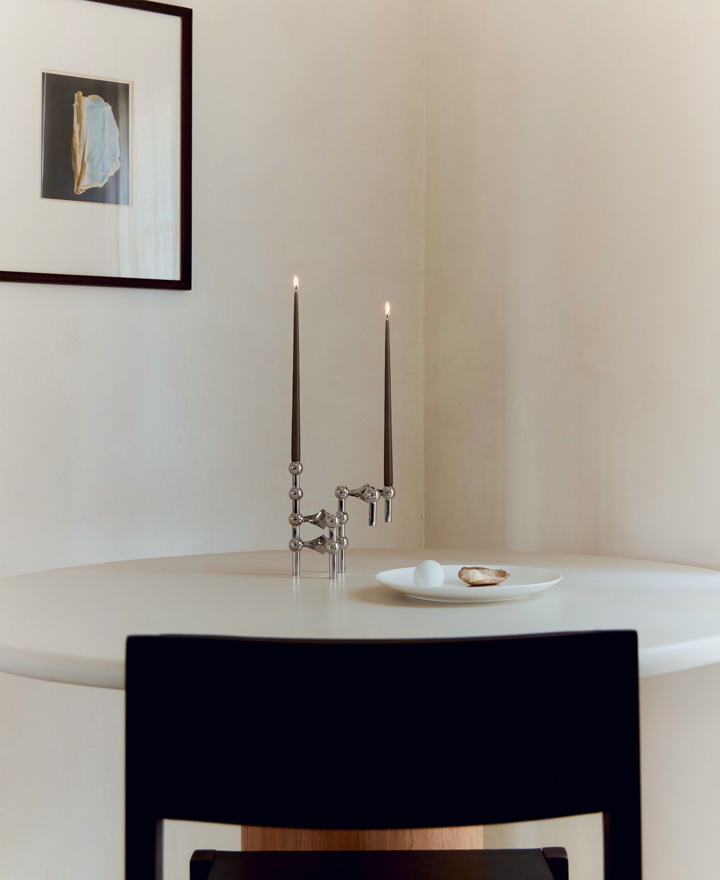 STOFF Nagel&reg; lysestage krom