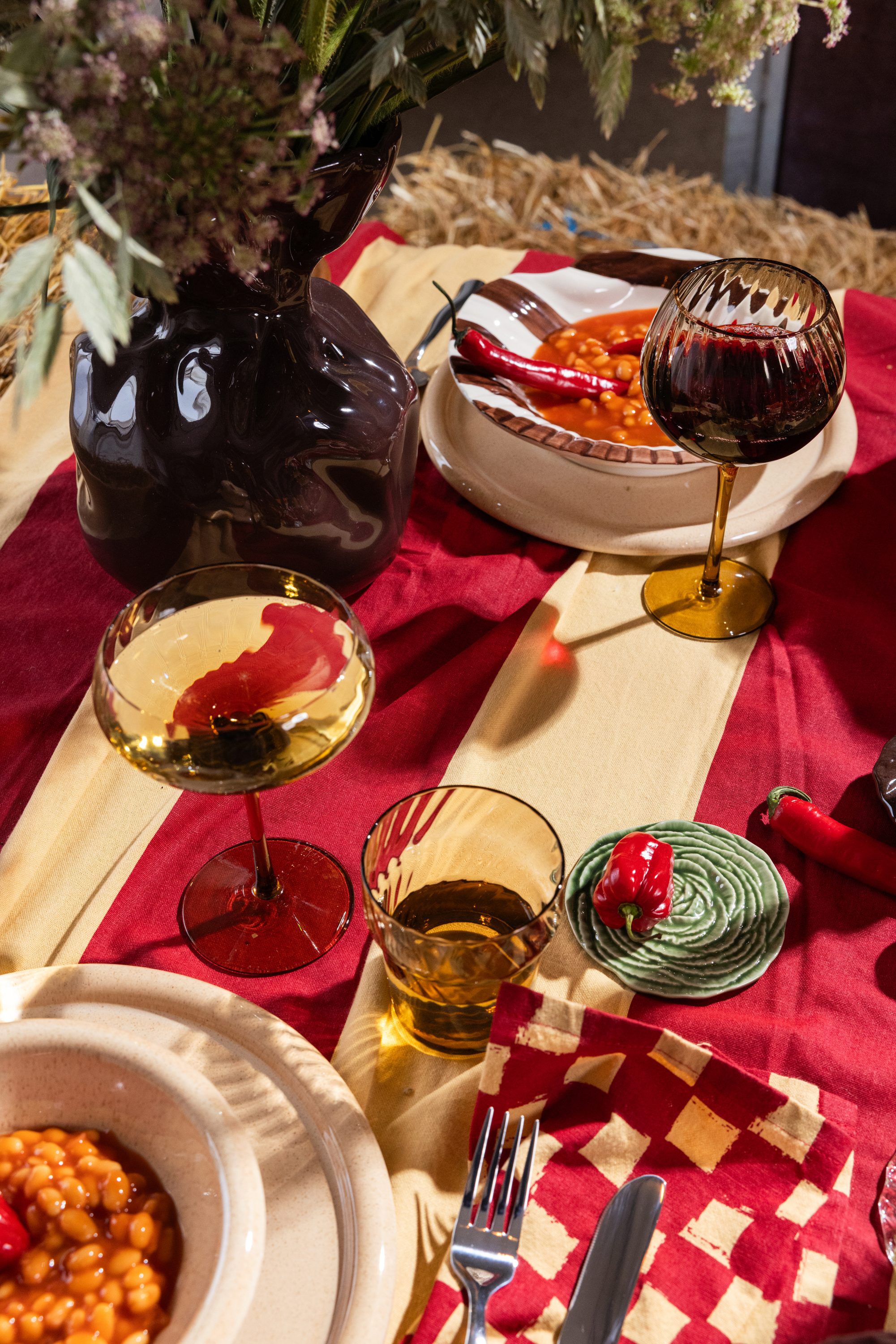 Wine glass Opacity 2pcs/set