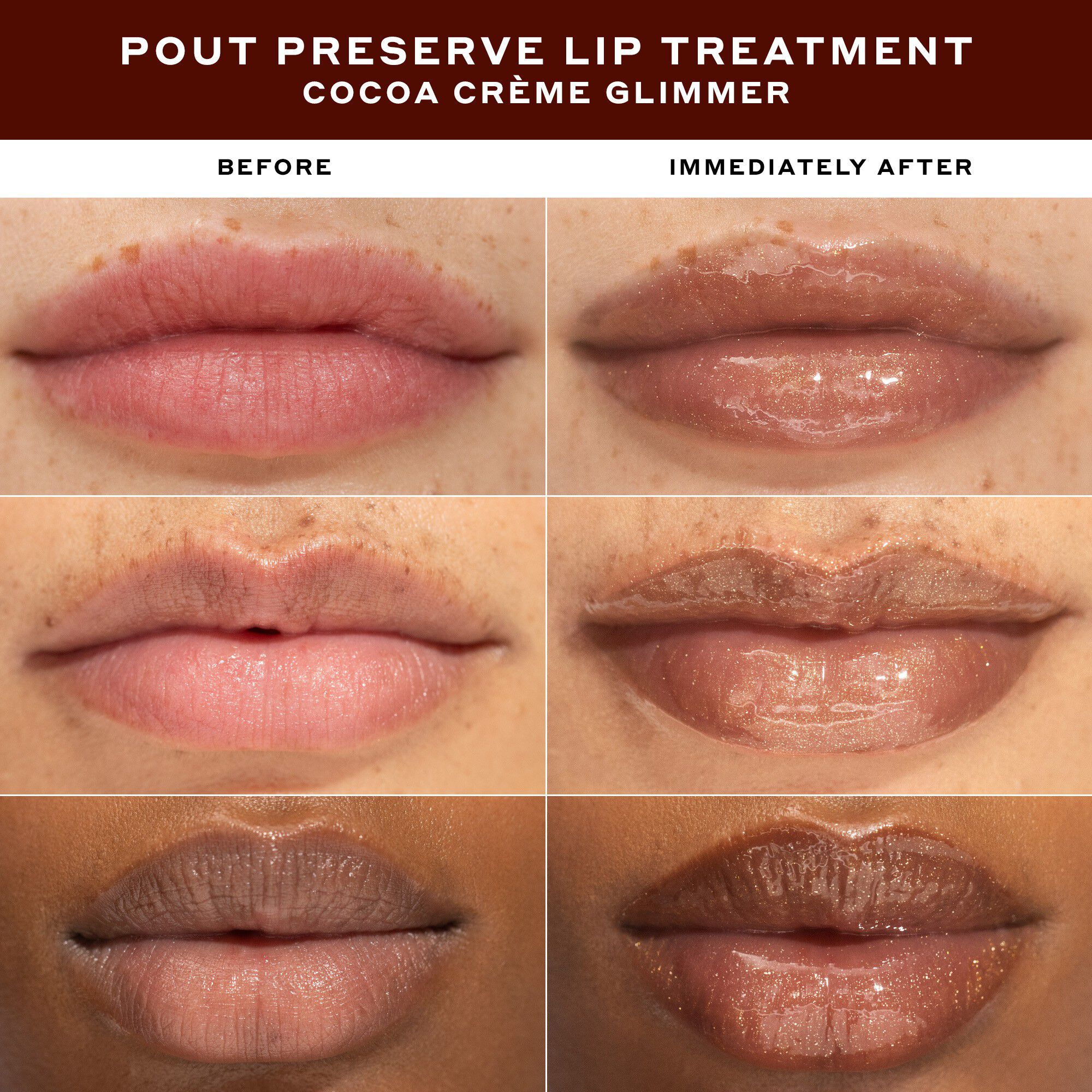 Pout Preserve Peptide Lip Treatment Cocoa Cr&egrave;me