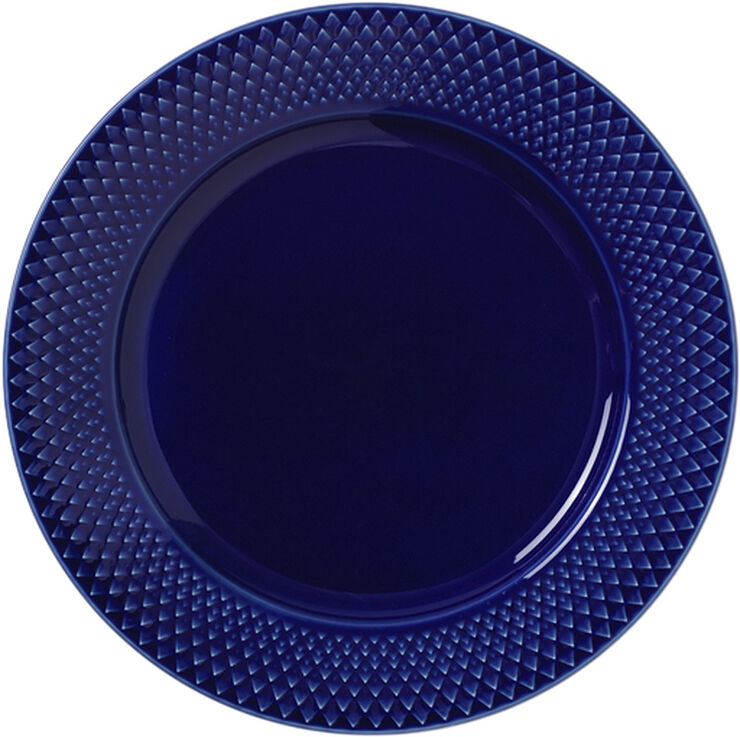 Rhombe Color Frokosttallerken Ø23 cm mørk blå