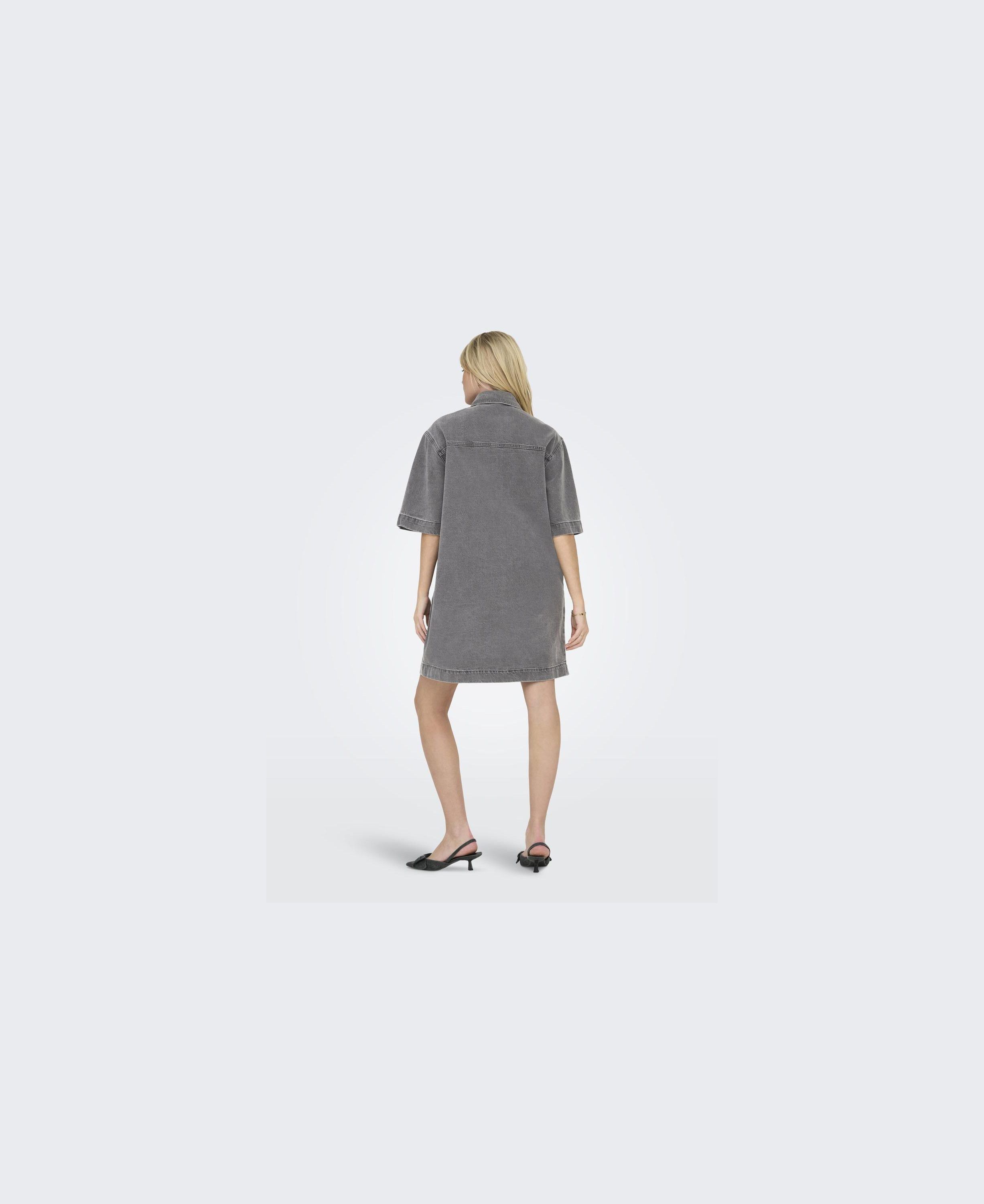 ONLSOPHIE S/S OVERSIZE DRESS DNM SI