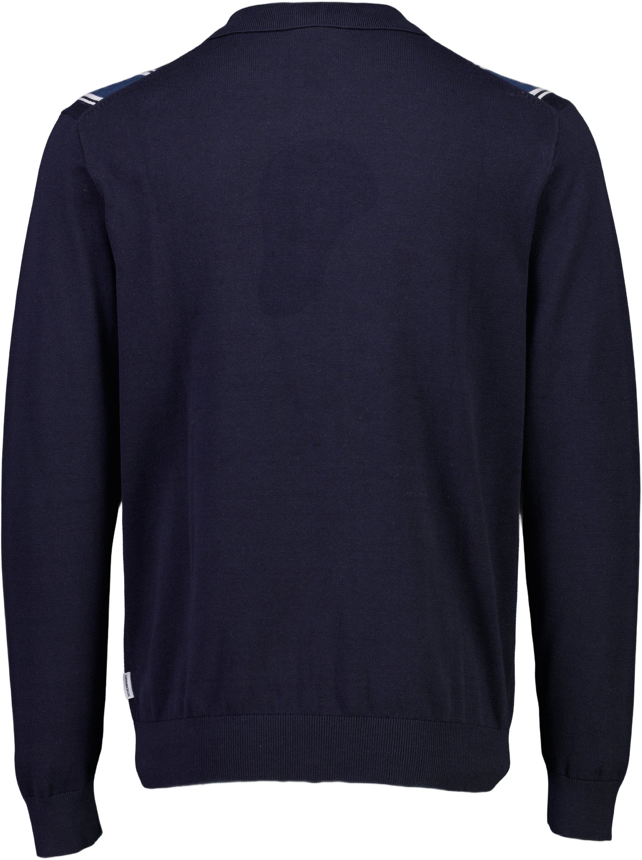 Knitted polo cardigan L/S