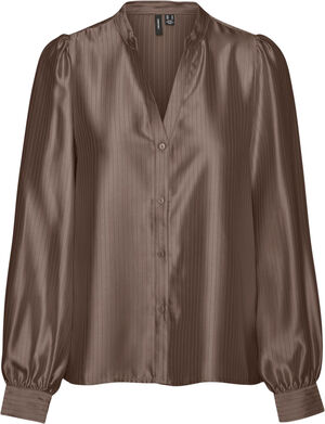 VMNADIA L/S SHIRT WVN RPT LCS