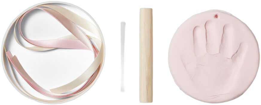 H&aring;nd og fodaftryk - Ler oph&aelig;ng