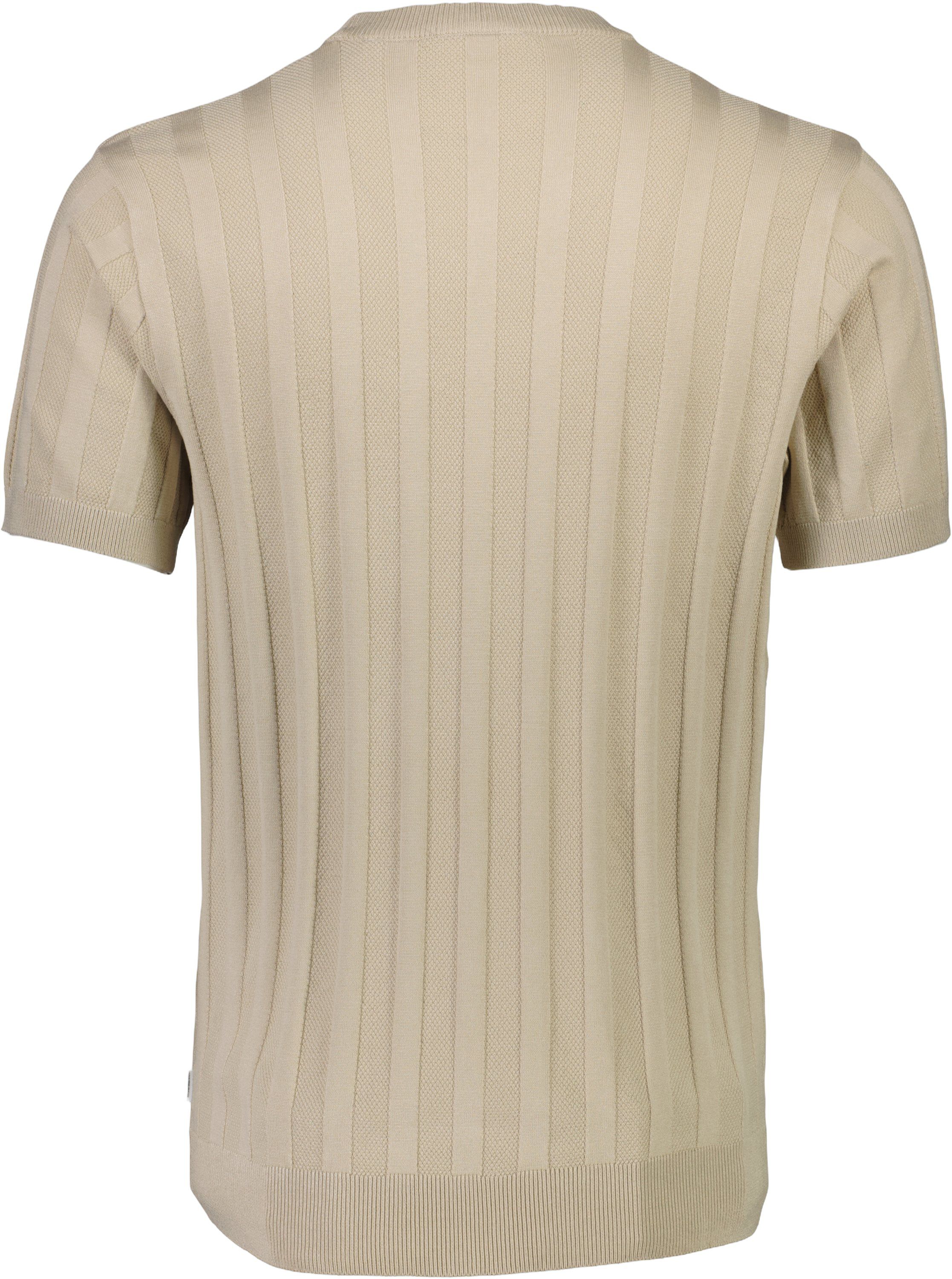 Knitted crew neck t-shirt