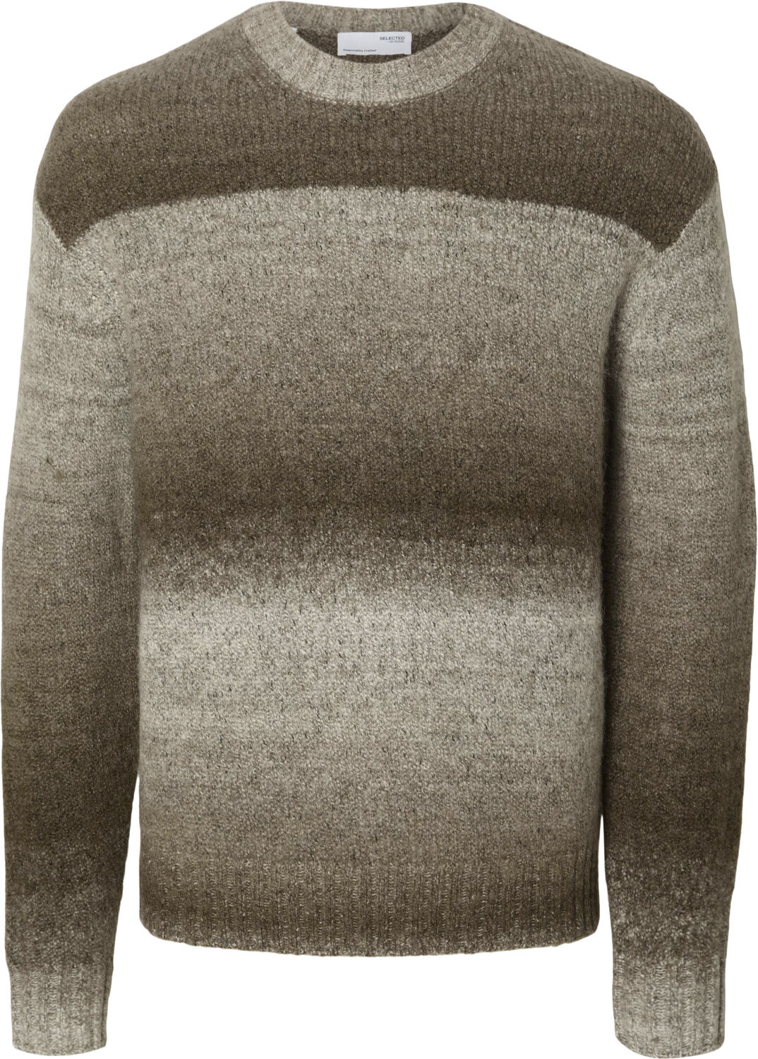 SLHGAARD RELAXED LS KNIT CREW NECK