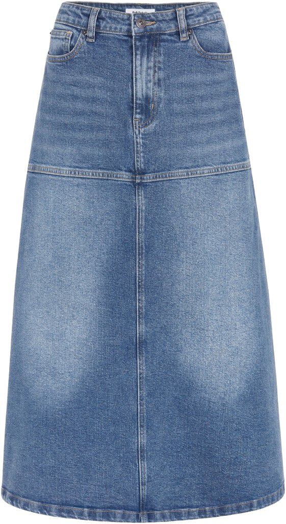 SRWilla Midi Skirt Denim