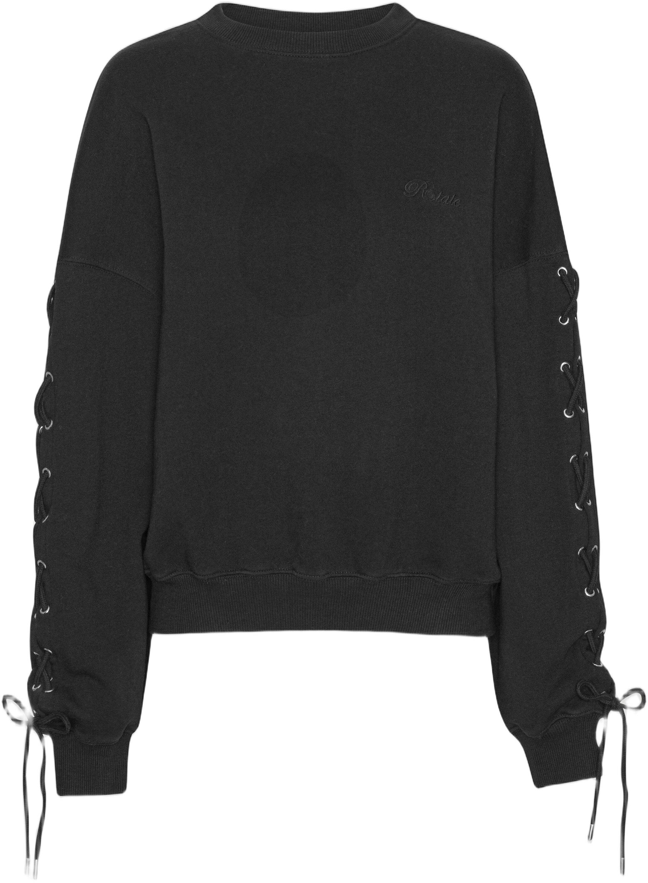 LACING CREWNECK