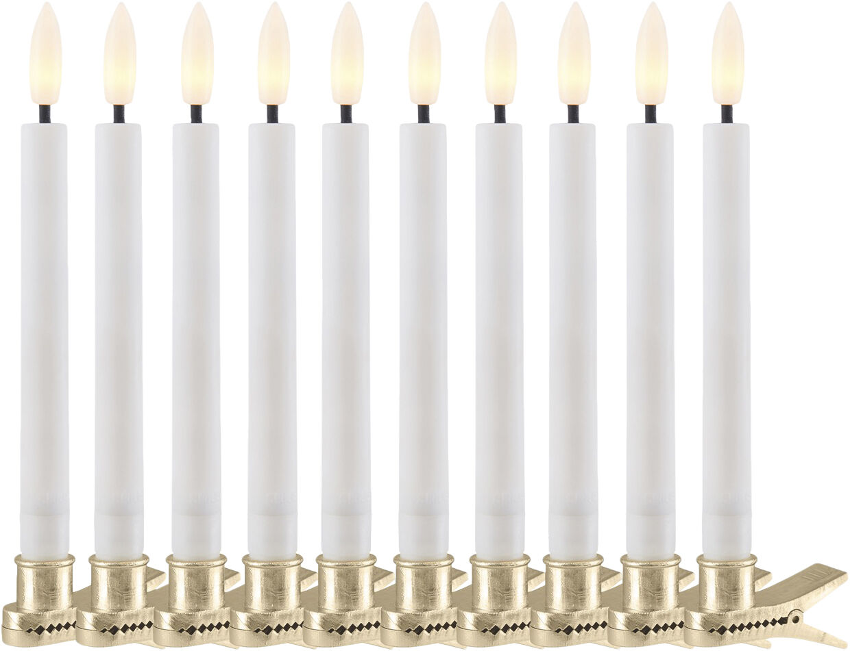 Sille juletr&aelig;slys 10 stk.