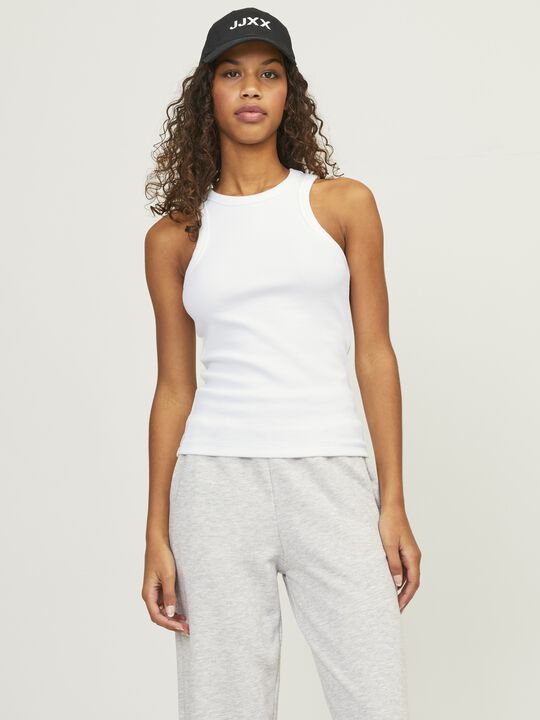 Jxforest Str Sl Rib Top Jrs Noos