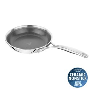 Stekepanne 20 cm, 18/10 rustfritt st&aring;l, s&oslash;lv