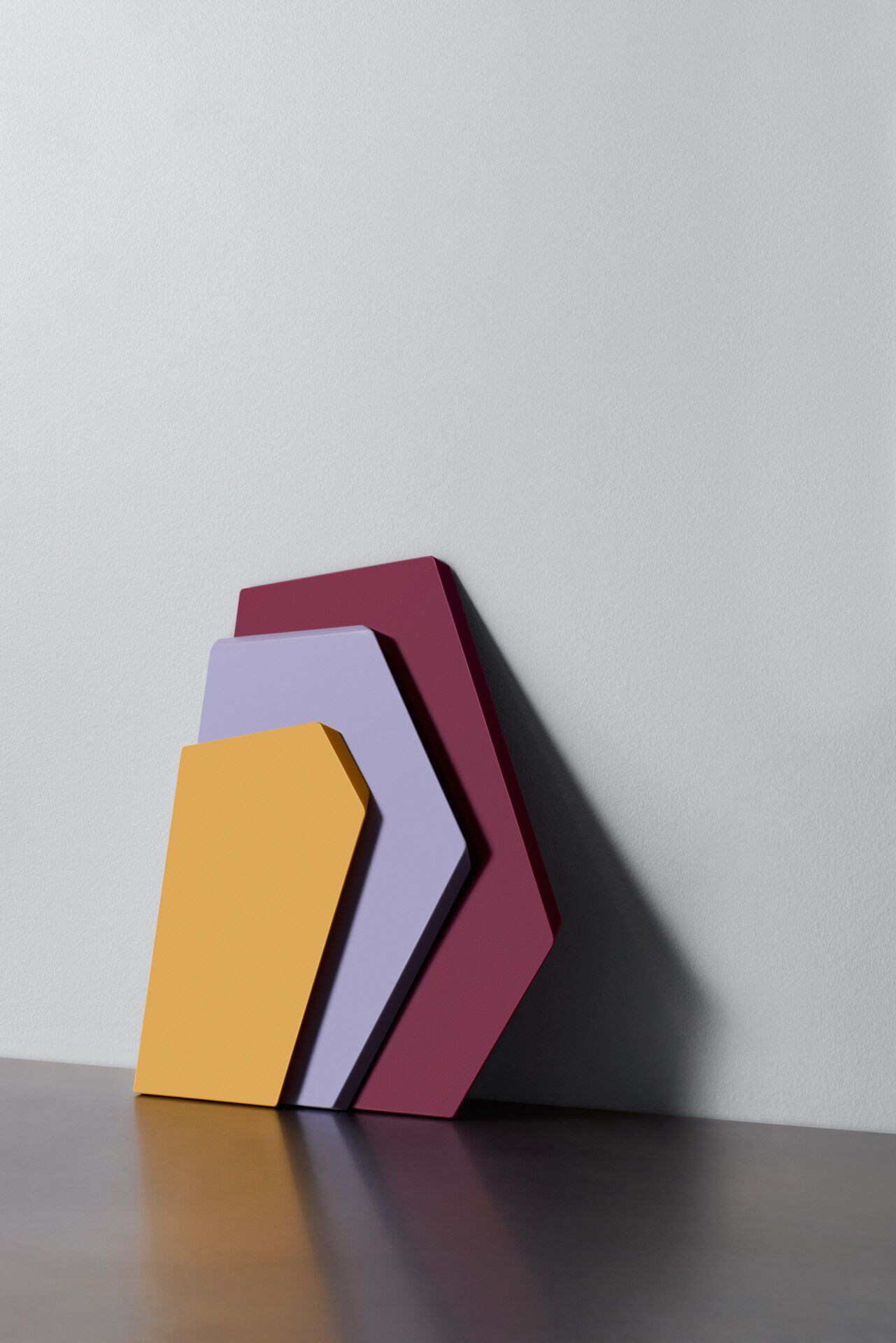 Zurich cutting board large, beetroot