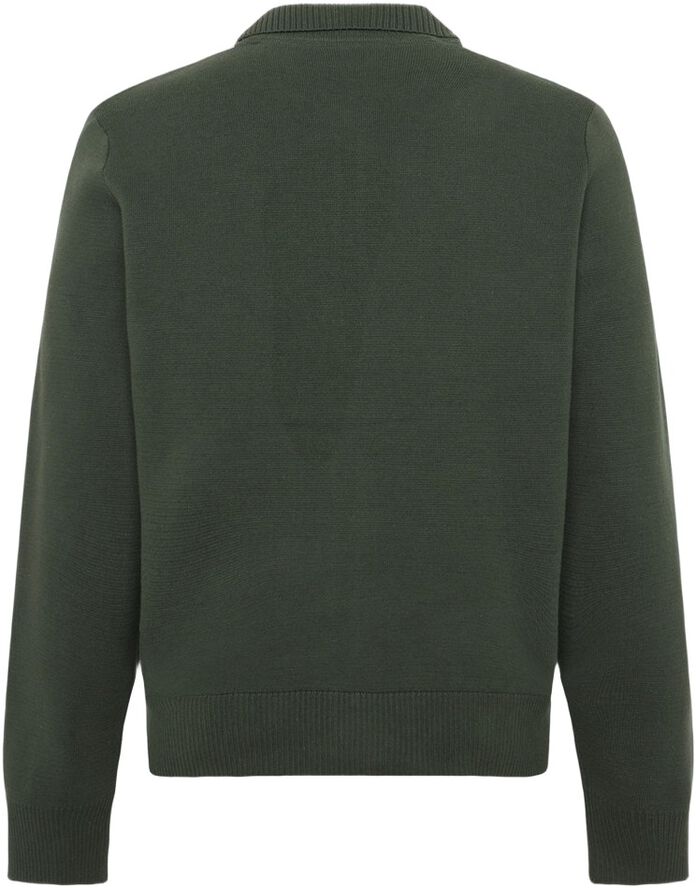 Keano full zip polo 3057