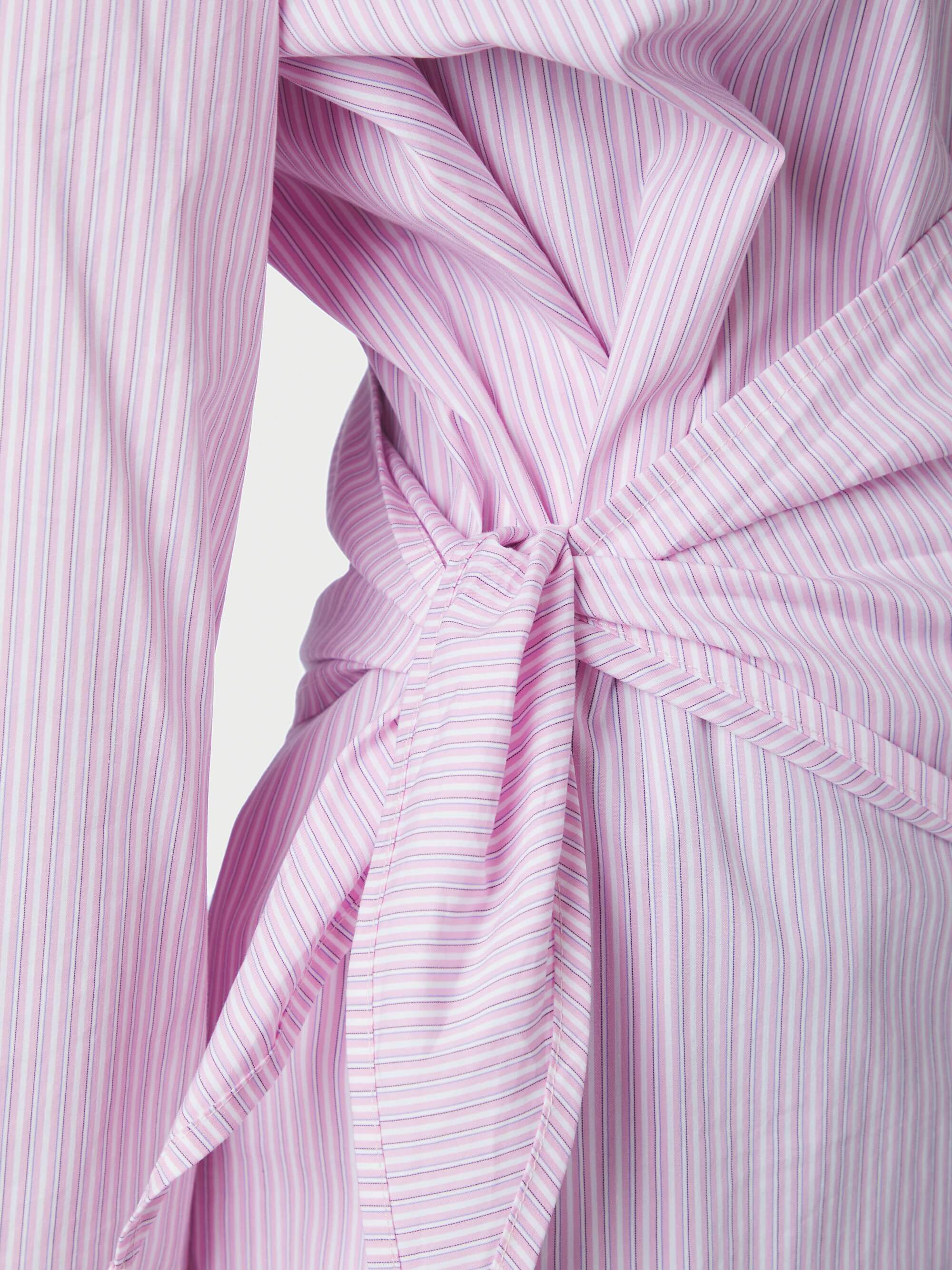 Dita Scarf Stripe Shirt