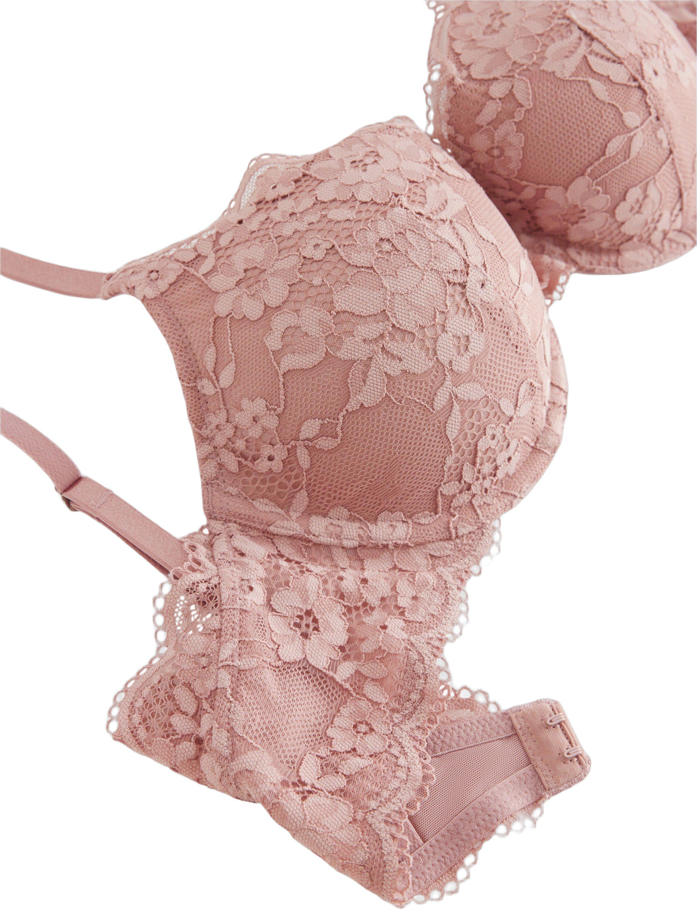 Lilja t-skjorte-BH med blonder