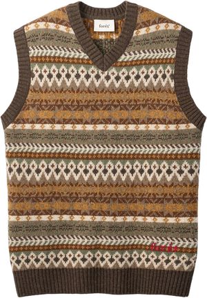 FAIRISLE LAMBSWOOL VEST