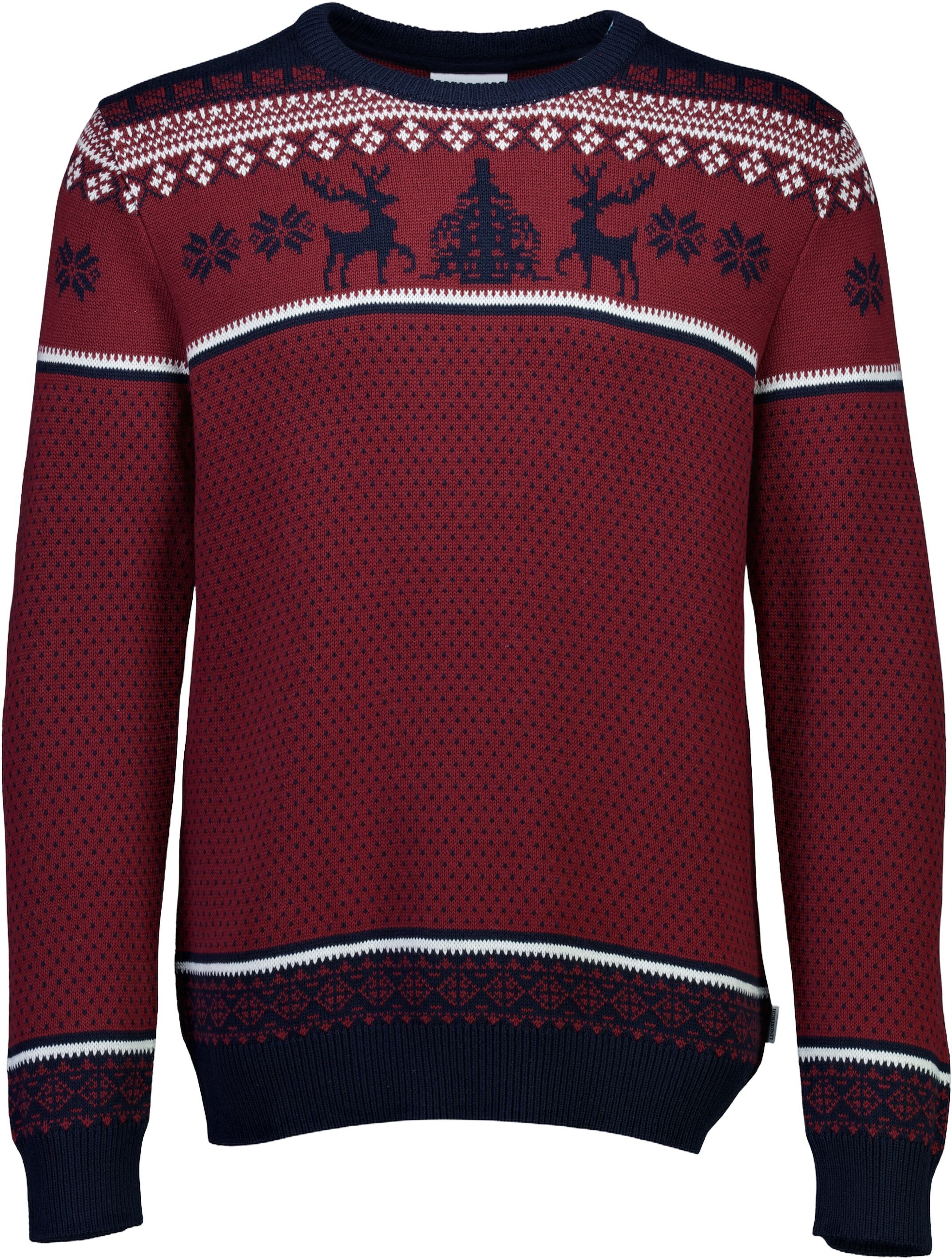 Jacquard holiday knit