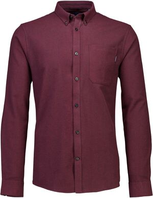 Brushed twill shirt L/S
