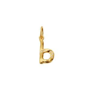 Alphabet Pendant Gold