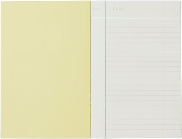 VITA Softcover Notebook - Small, Green Stripe