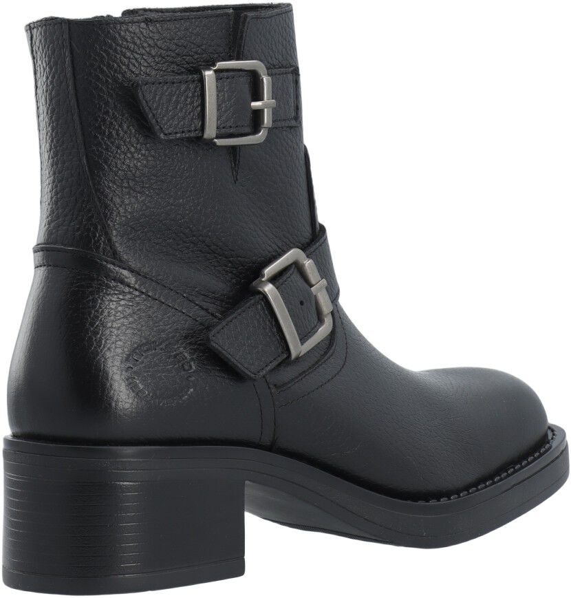 CASRIKKE Warm Biker Boot W. Inside Zip Leather