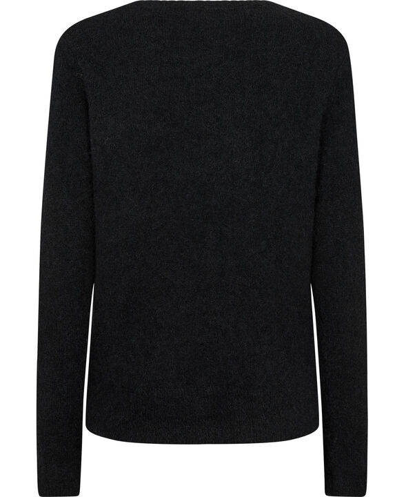 Brook Mohair Blend Knit New O-Neck