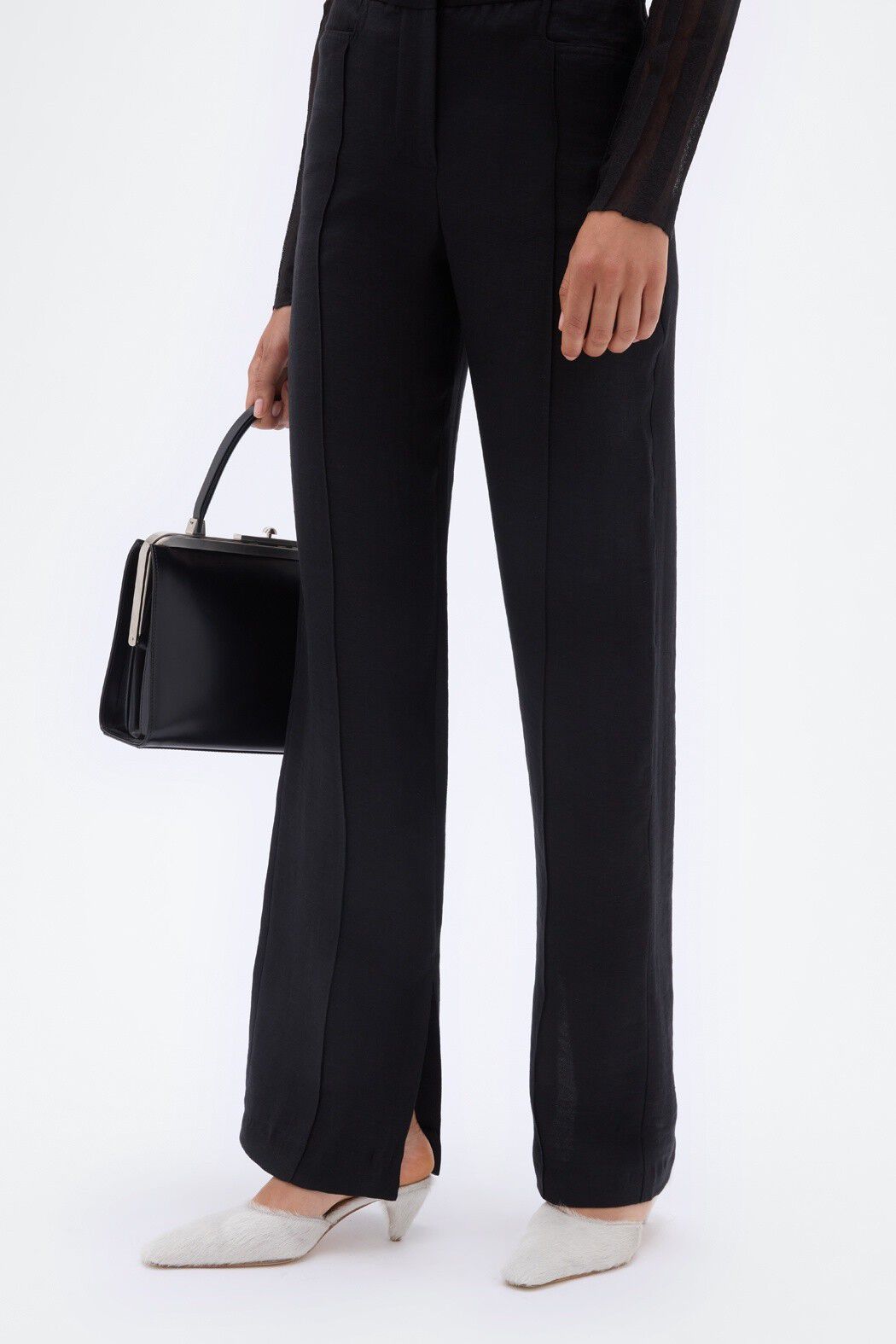 Straight Suiting Pants