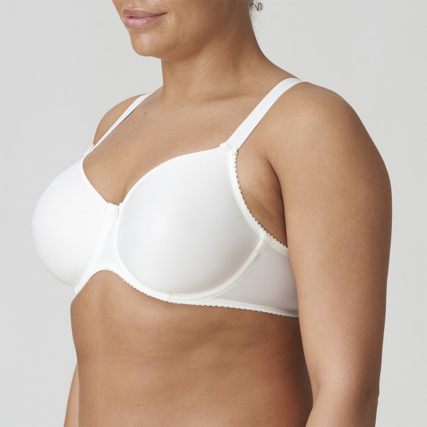 Satin non padded full cup seamless