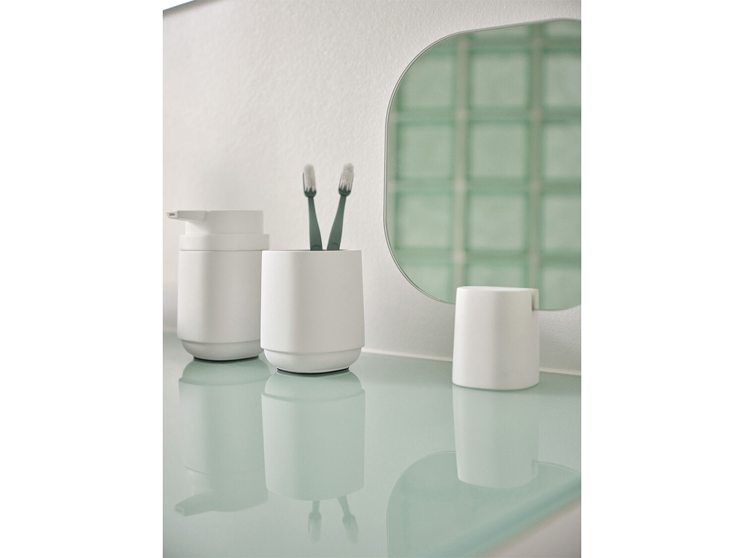 S&aring;pedispenser Time White