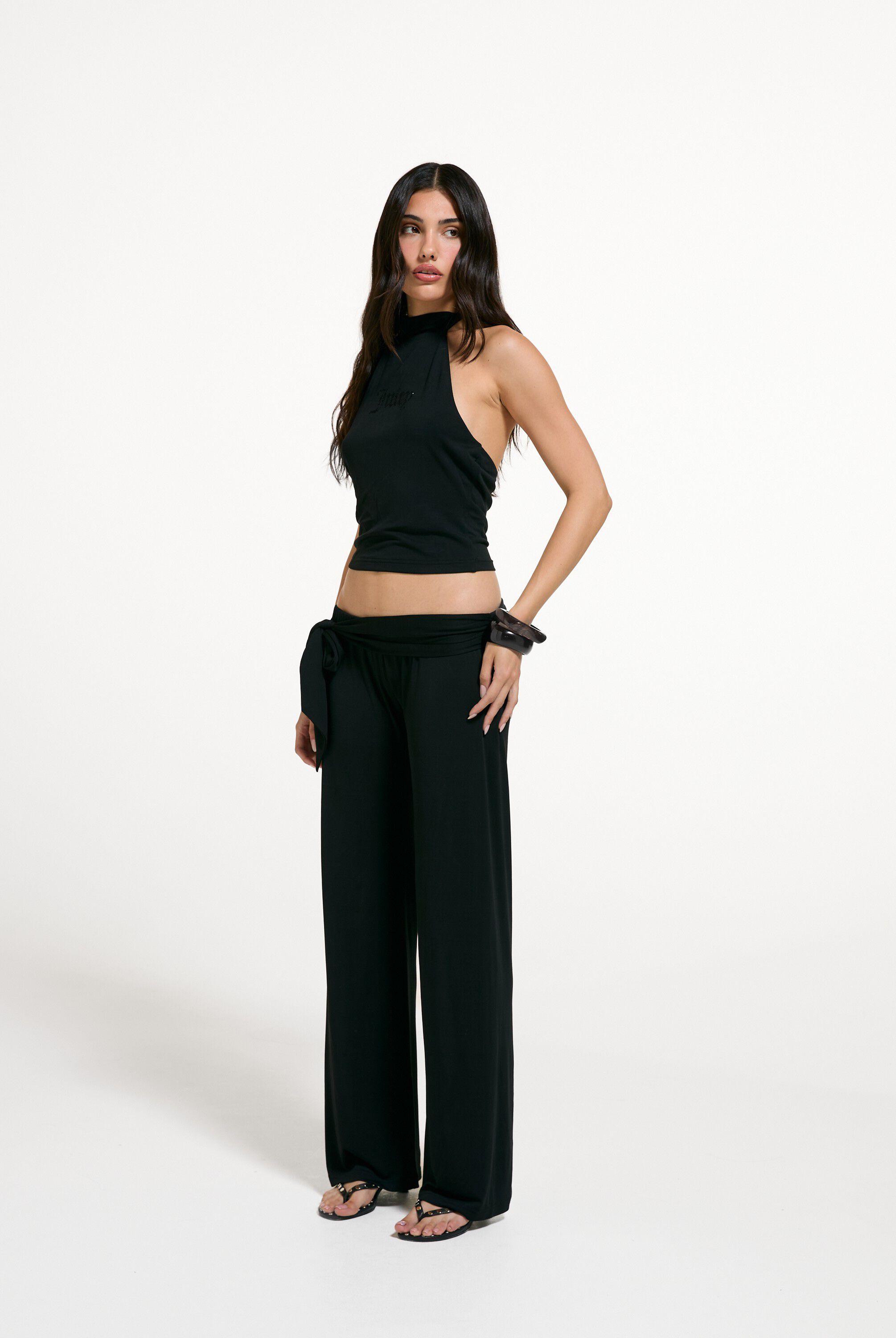 EMERSON BELTED STRAIGHT LEG PANT