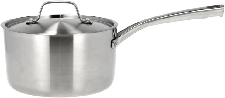 Kasserolle med lokk Divette 3,3 liter 20 cm Silver metallic